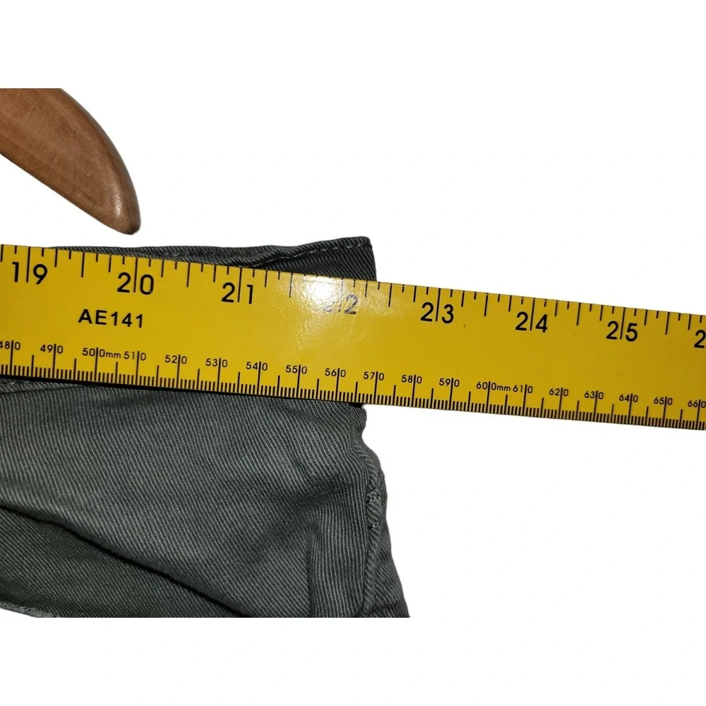 Gloria Vanderbilt Amanda Denim Jeans Womens Pockets Stretch‎ Gray Size 24 W